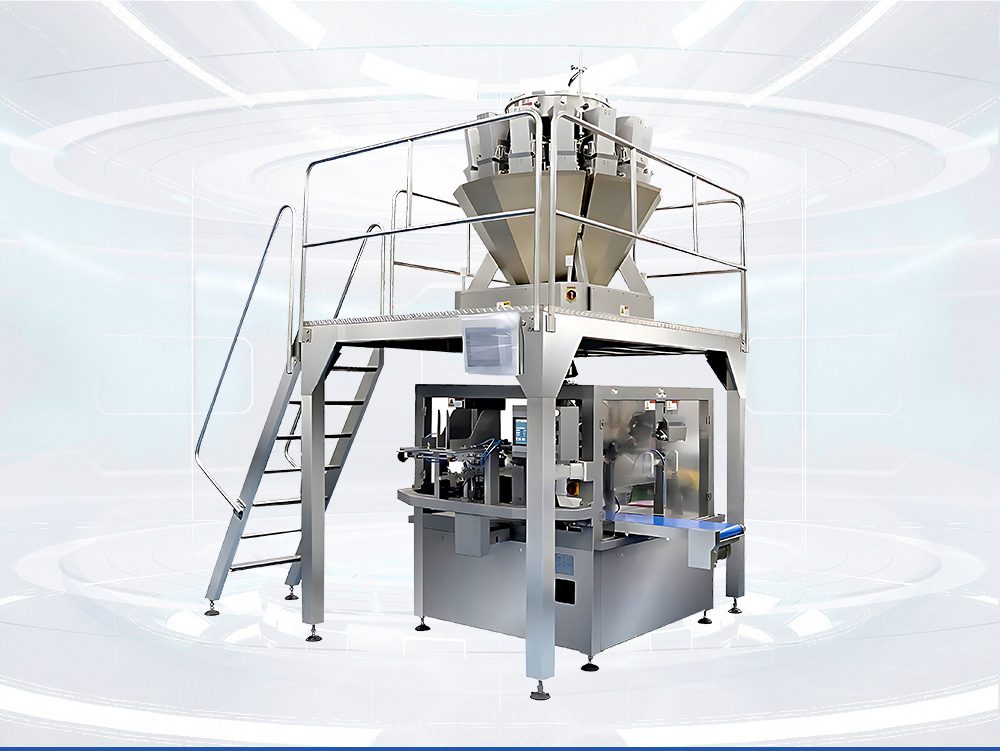 整套給袋式自動丝瓜视频污污污污生產線