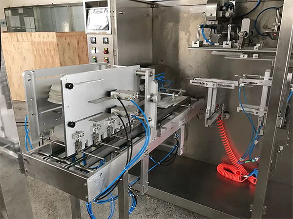 水平給袋式丝瓜视频污污污污上袋機構