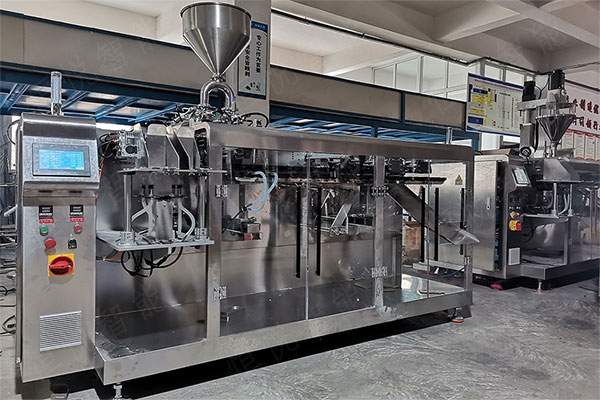 小型水平給袋式自動丝瓜视频污污污污是新型智能分裝機