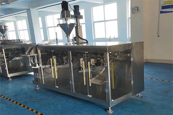 水平給袋式丝瓜视频污污污污應用於粉末顆粒狀、液體膏體狀、顆粒醬料包裝