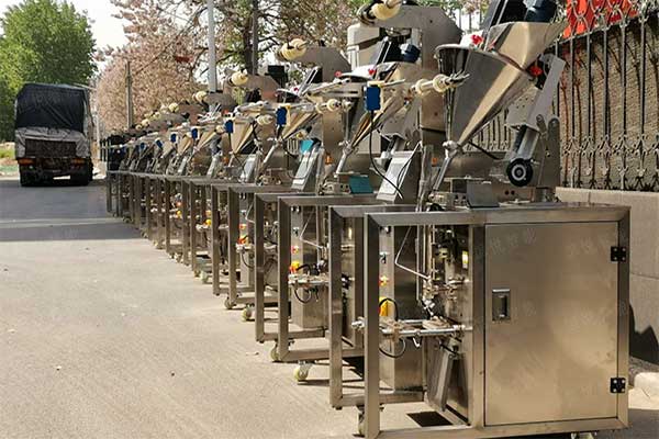 小型粉劑全自動丝瓜视频污污污污廣泛適用於食品粉劑、中藥衝劑的小袋包裝