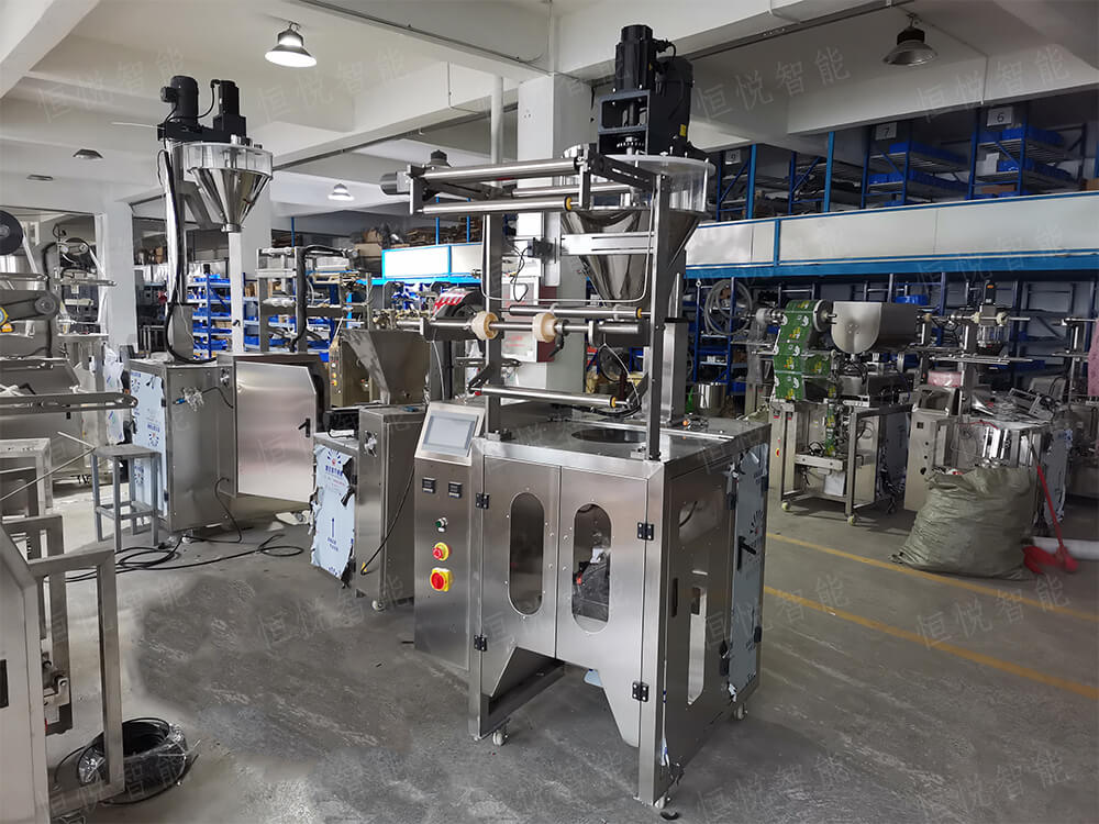 粉末自動定量稱重丝瓜视频污污污污采用螺杆計量